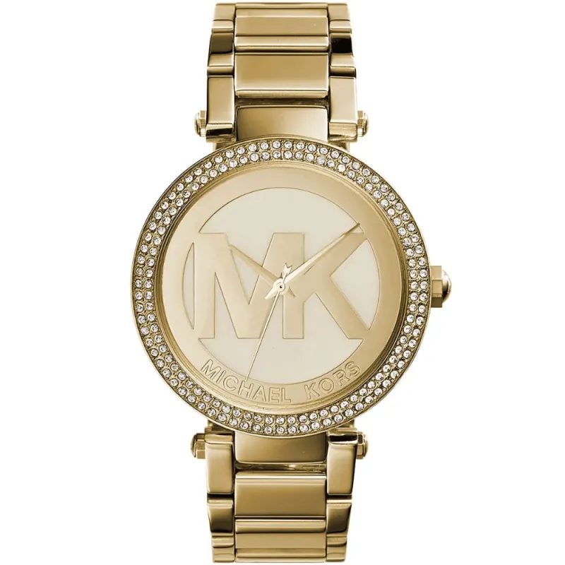 Michael Kors MK5784 Parker Gold Dial Ladies Watch sold by Watch & Watch