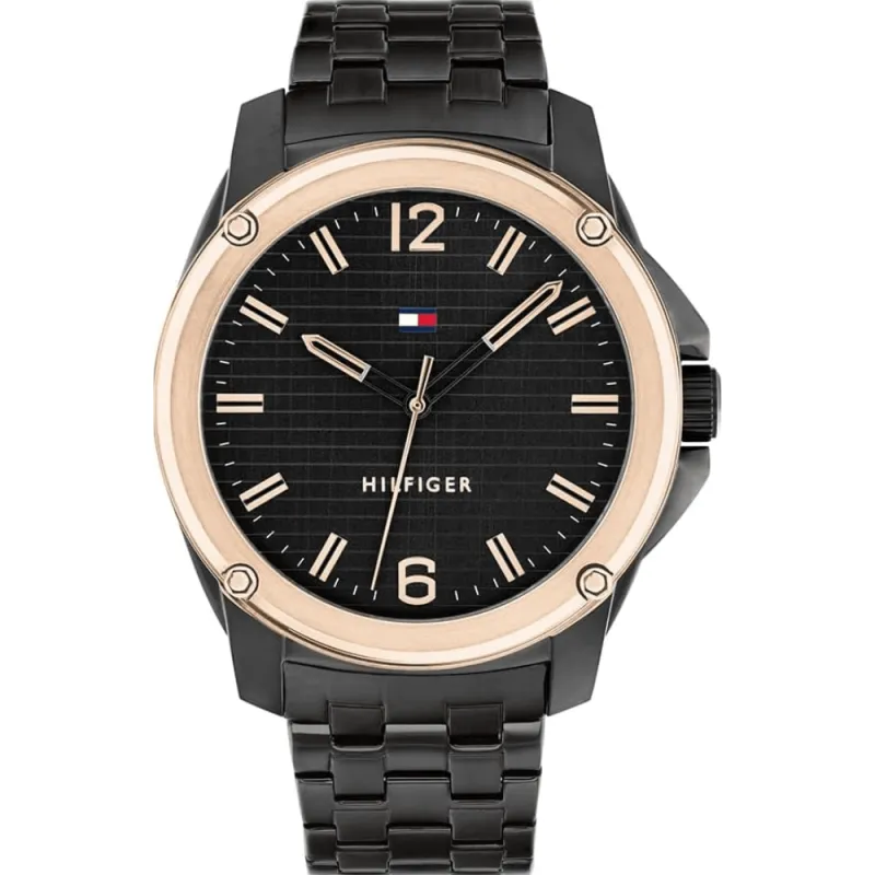 Tommy Hilfiger 1710488 Black Dial Men's Watch made by Tommy Hilfiger