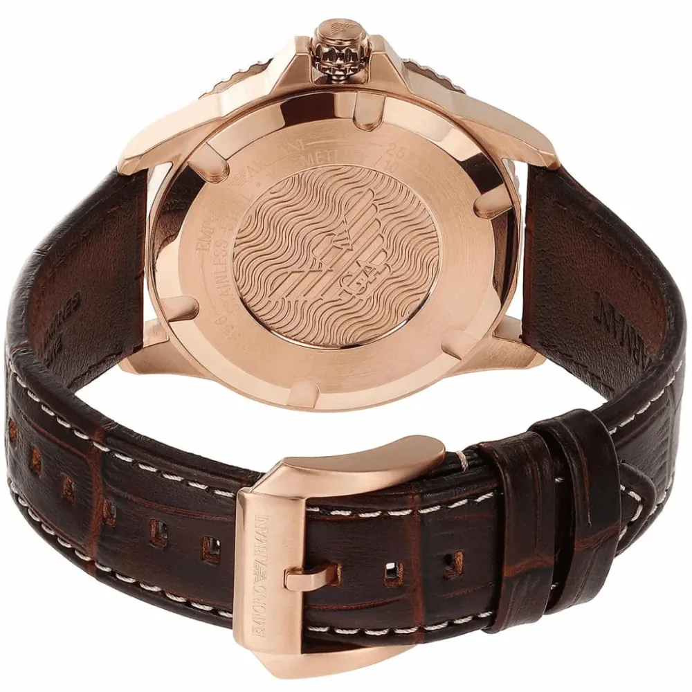 Emporio Armani AR11556 Diver Blue Dial Men's Watch sold by Watch & Watch product image thumbnail 3
