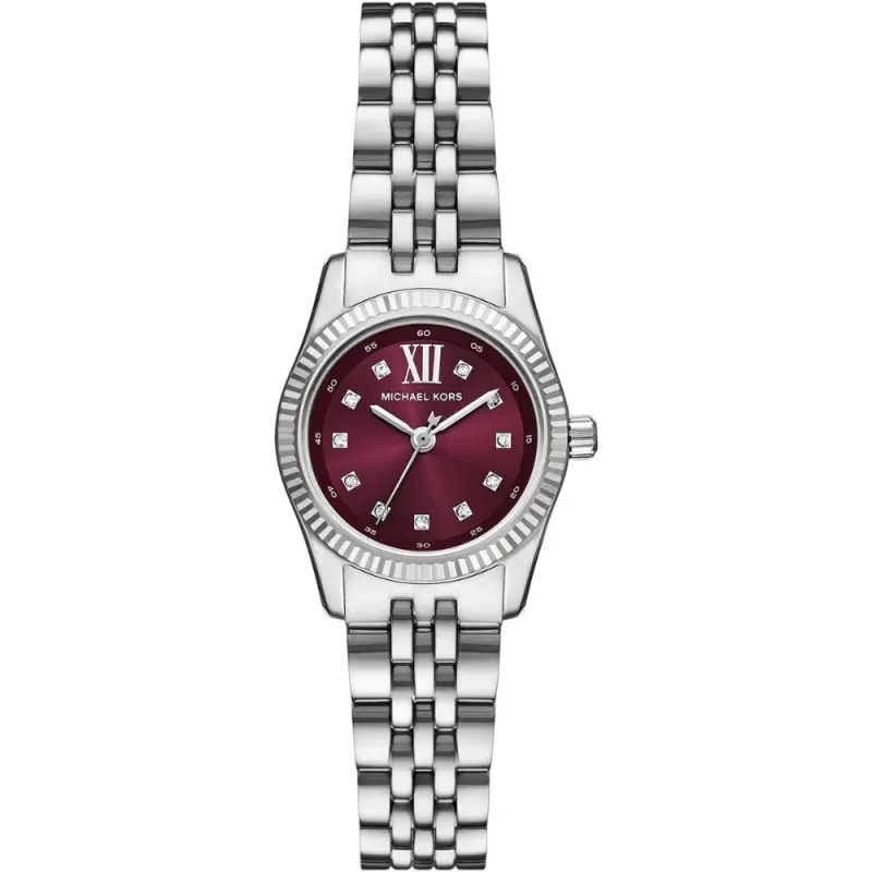 Michael Kors MK4968 Lexington Burgundy Dial Ladies Watch made by Michael Kors