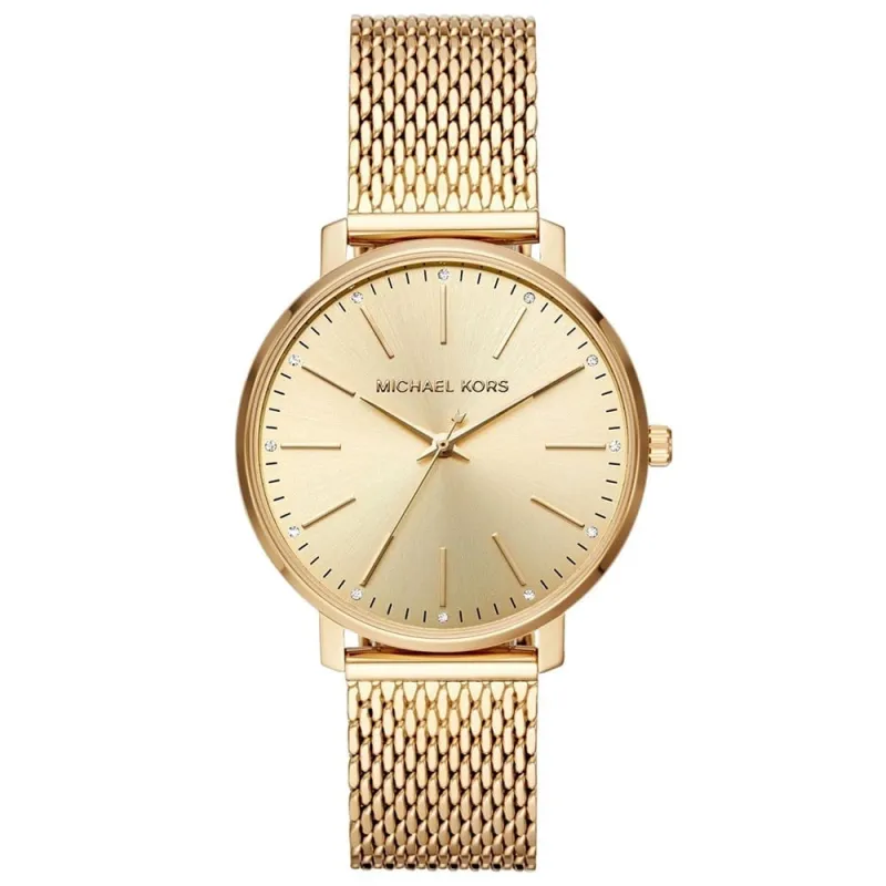 Michael Kors MK4339 Portia Gold Dial Ladies Watch made by Michael Kors