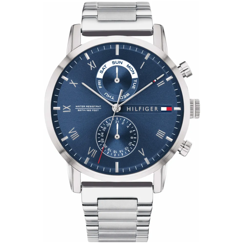 Tommy Hilfiger 1710401 Blue Dial Chronograph Men's Watch sold by Watch & Watch