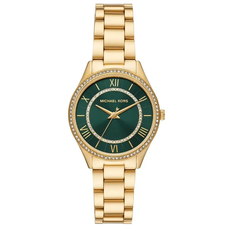 Michael Kors MK4737 Green Dial Ladies Watch made by Michael Kors