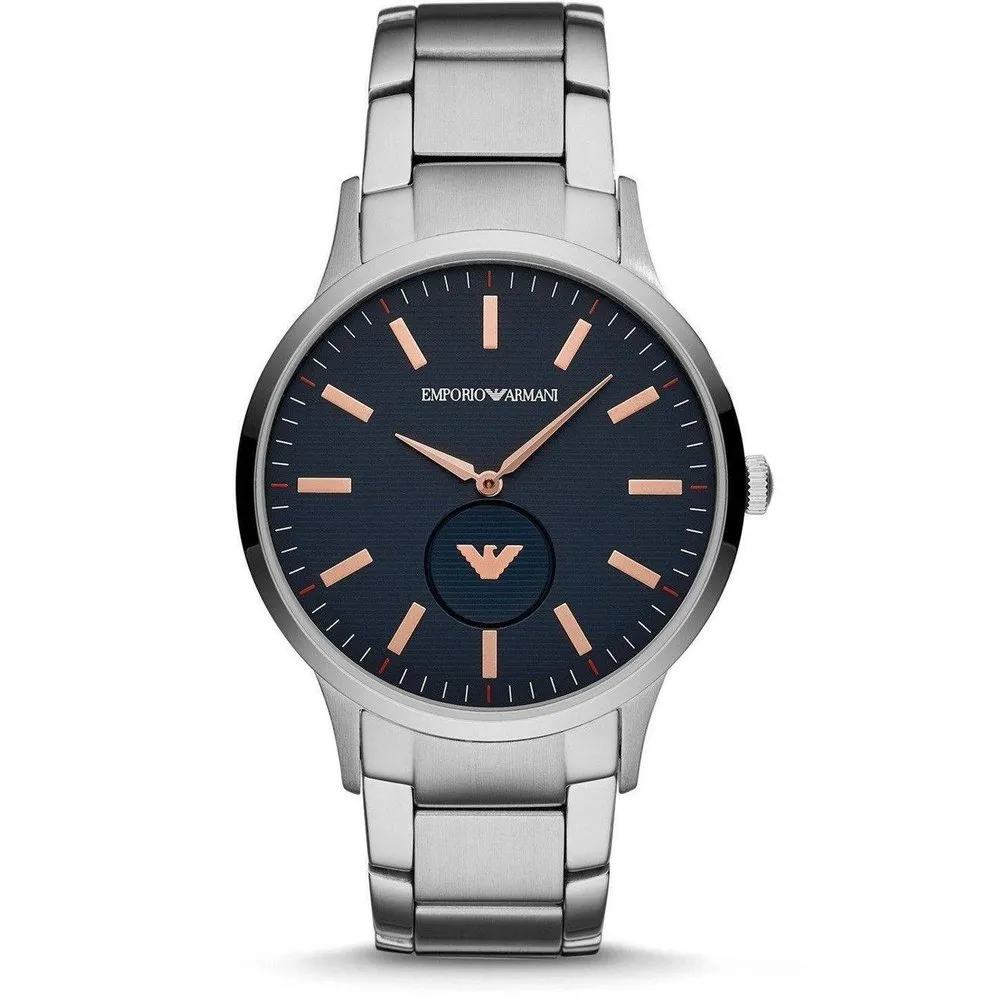 Emporio Armani AR11137 Renato Quartz Blue Dial Men's Watch sold by Watch & Watch