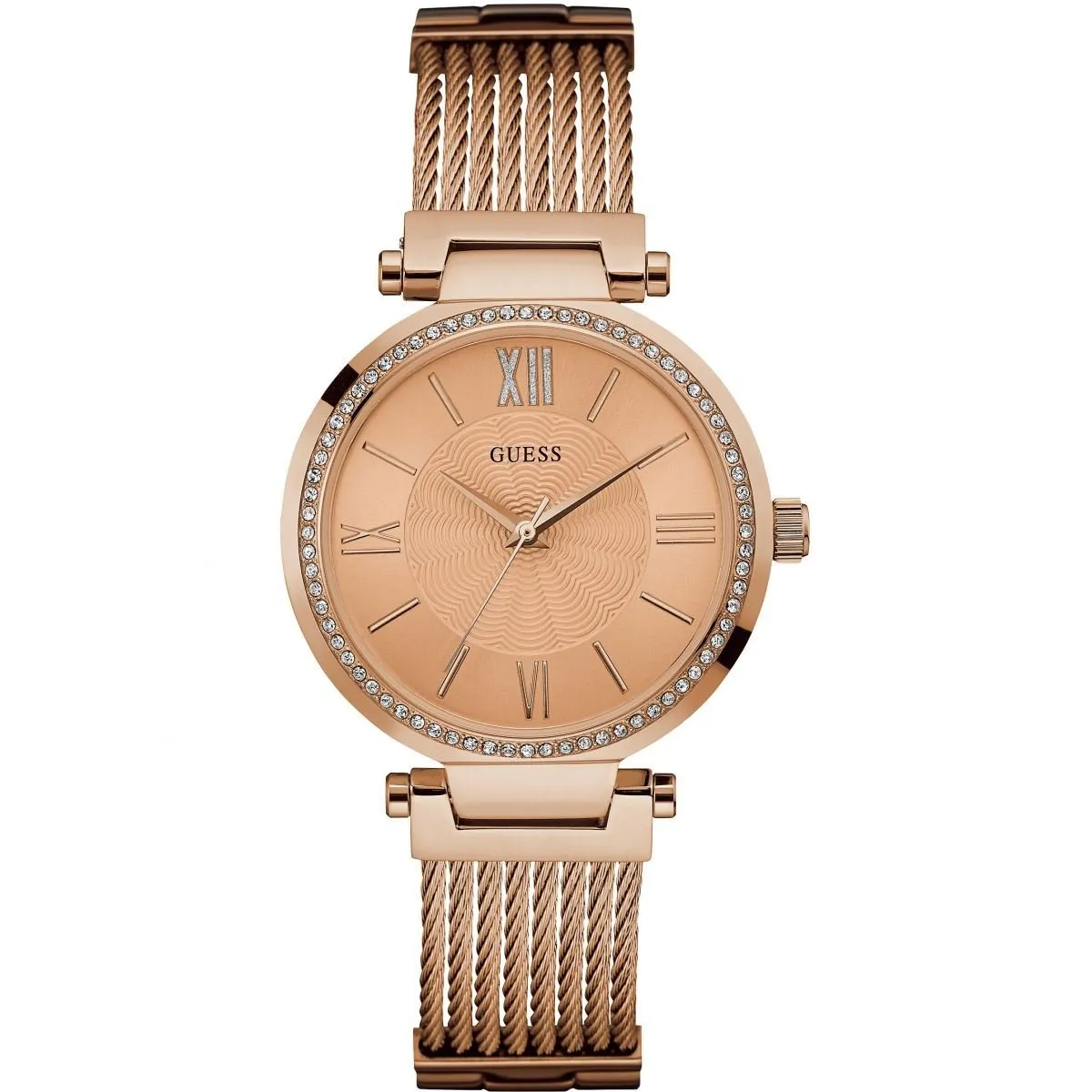 Guess W0638L4 Analog Rose Gold Dial Women's Watch sold by Watch & Watch