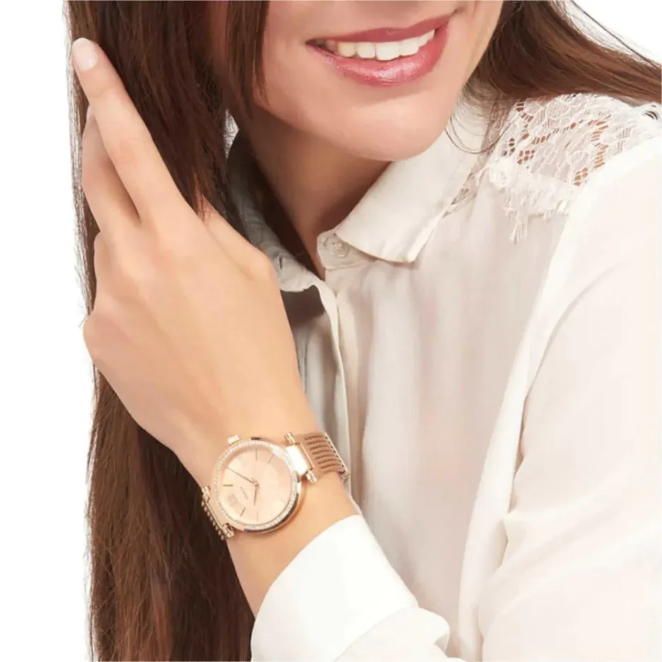 Guess W0638L4 Analog Rose Gold Dial Women's Watch sold by Watch & Watch product image thumbnail 2