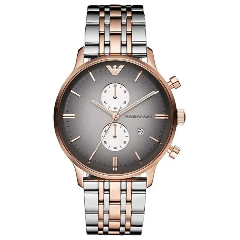Emporio Armani AR1721 Men's Gianni Watch Two Tone made by Emporio Armani