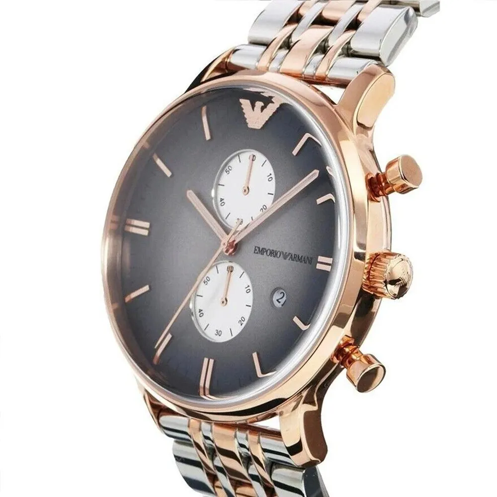 Emporio Armani AR1721 Men's Gianni Watch Two Tone sold by Watch & Watch product image thumbnail 3