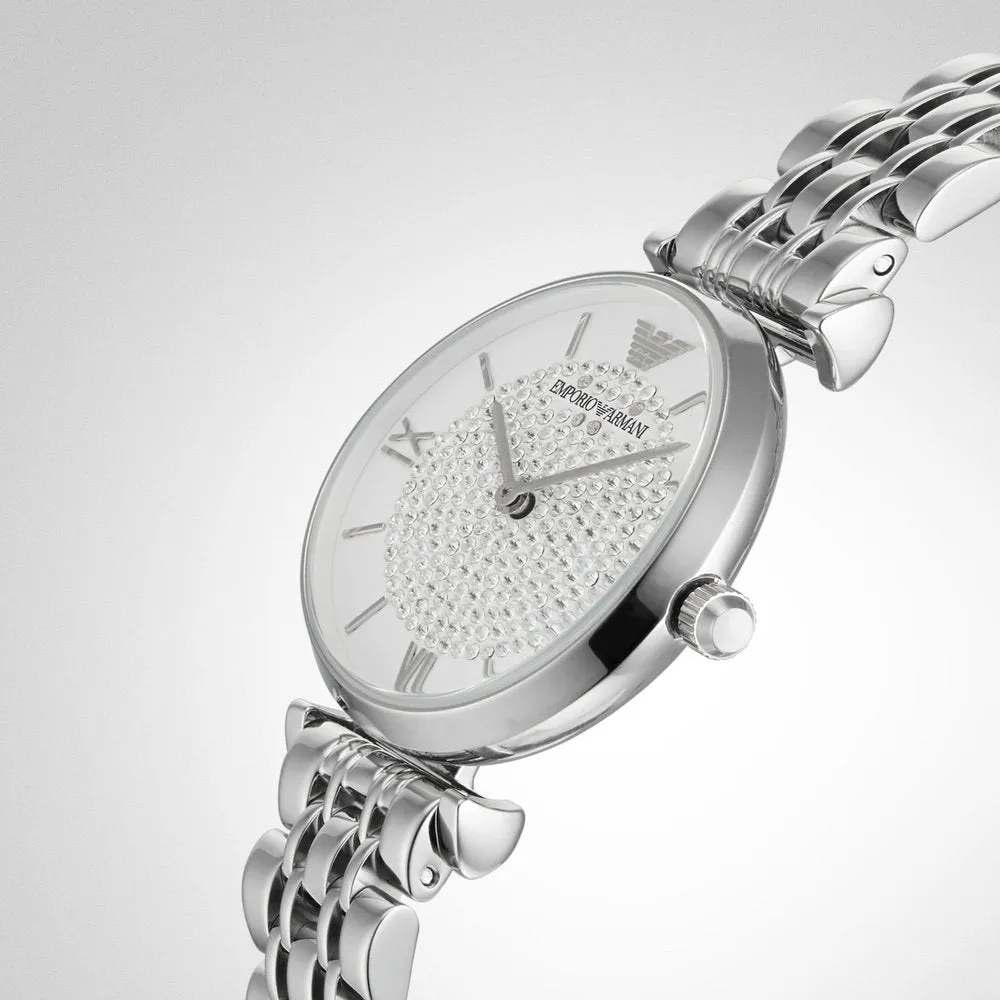 Emporio Armani AR1925 T-Bar Stainless Steel Ladies Watch sold by Watch & Watch product image thumbnail 4