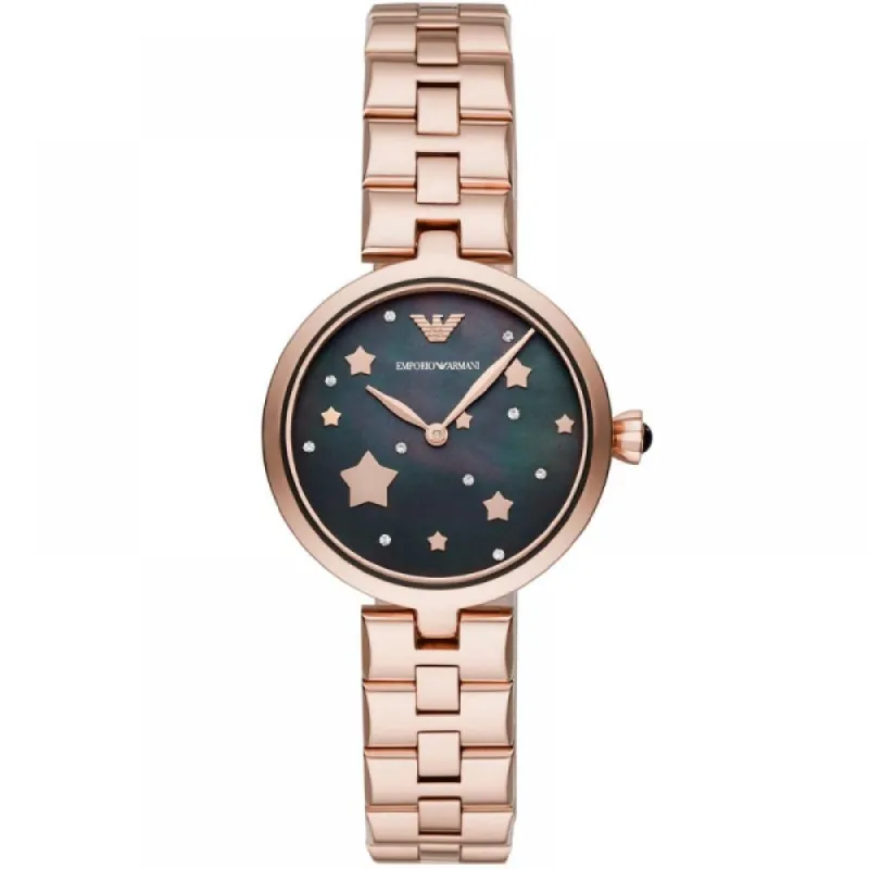 Emporio Armani AR11197 Quartz Black Dial Women's Watch sold by Watch & Watch