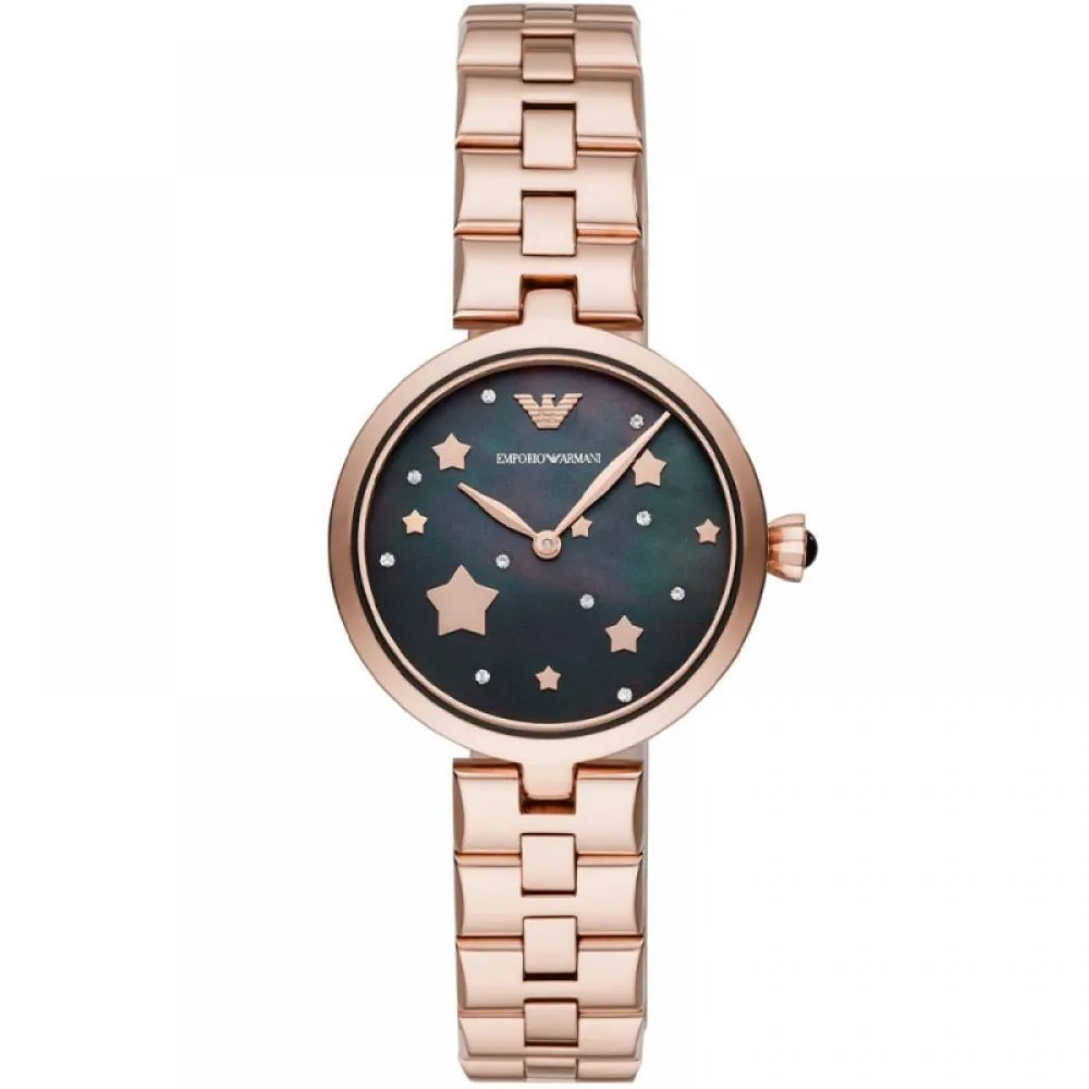 Emporio Armani AR11197 Quartz Black Dial Women's Watch sold by Watch & Watch