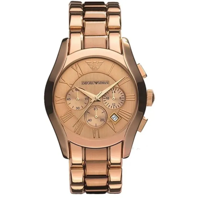 Emporio Armani AR0365 Rose Gold Chronograph Men's Watch sold by Watch & Watch