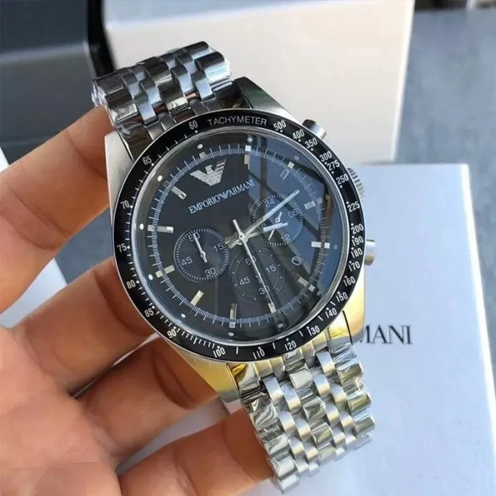 Emporio Armani AR5988 Tazio Chronograph Men's Watch sold by Watch & Watch product image thumbnail 5