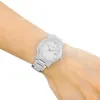 Burberry BU9144 Silver Check Stamped Dial Women's Watch sold by Watch & Watch
