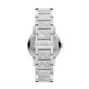 Burberry BU9144 Silver Check Stamped Dial Women's Watch sold by Watch & Watch