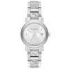 Burberry BU9144 Silver Check Stamped Dial Women's Watch sold by Watch & Watch