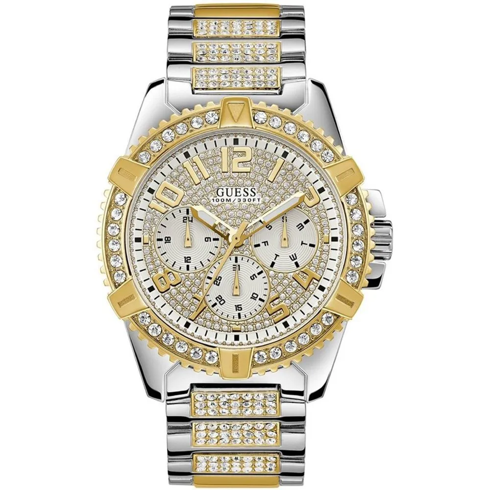 Guess W0799G4 Gold Tone Frontier Men's Watch sold by Watch & Watch