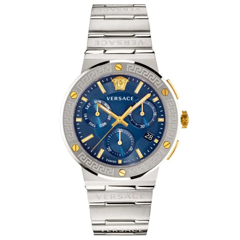 Versace VEZ900221 Greca Logo Chrono Luxury Men's Watch sold by Watch & Watch