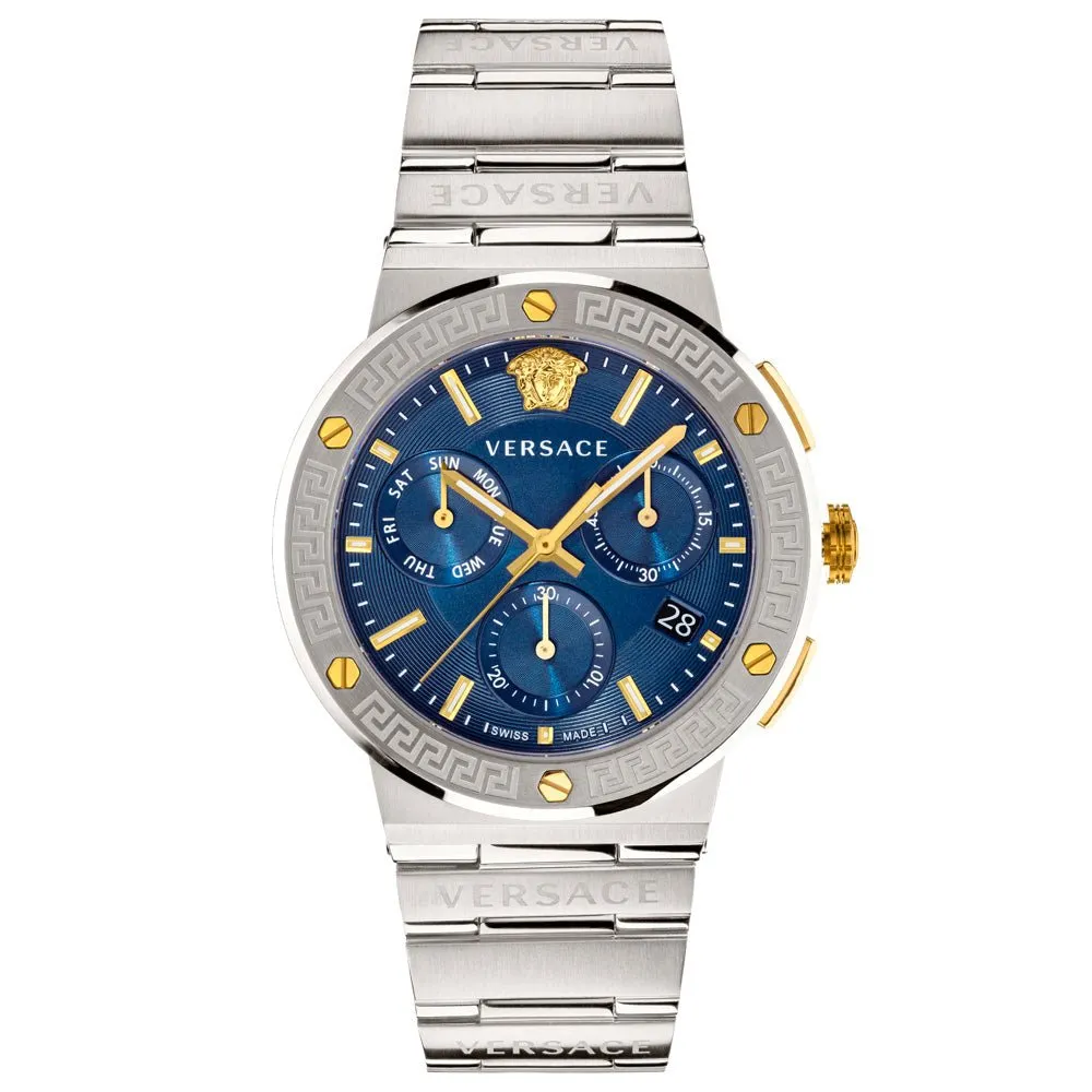 Versace VEZ900221 Greca Logo Chrono Luxury Men's Watch sold by Watch & Watch
