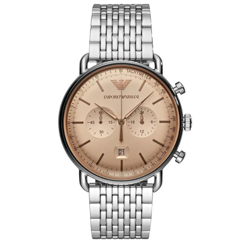 Emporio Armani AR11239 Chronograph Stainless Steel Men's Watch sold by Watch & Watch