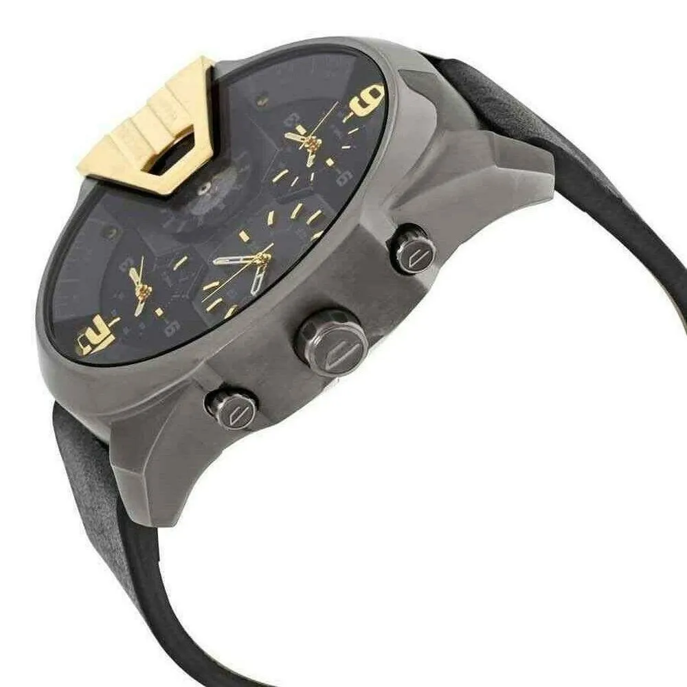 Diesel DZ7377 Uber Chief Black Dial Black Leather Men's Watch sold by Watch & Watch product image thumbnail 2