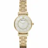 Emporio Armani AR1907 Mother of Pearl Dial Gold-Tone Stainless Steel Ladies Watch sold by Watch & Watch