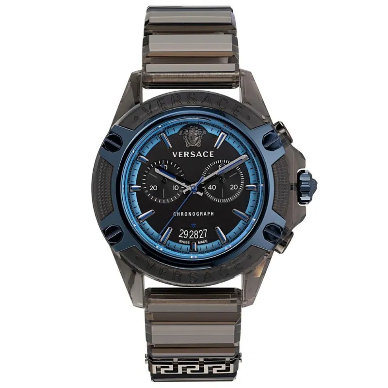 Versace VEZ700622 Icon Active Black Unisex Watch sold by Watch & Watch