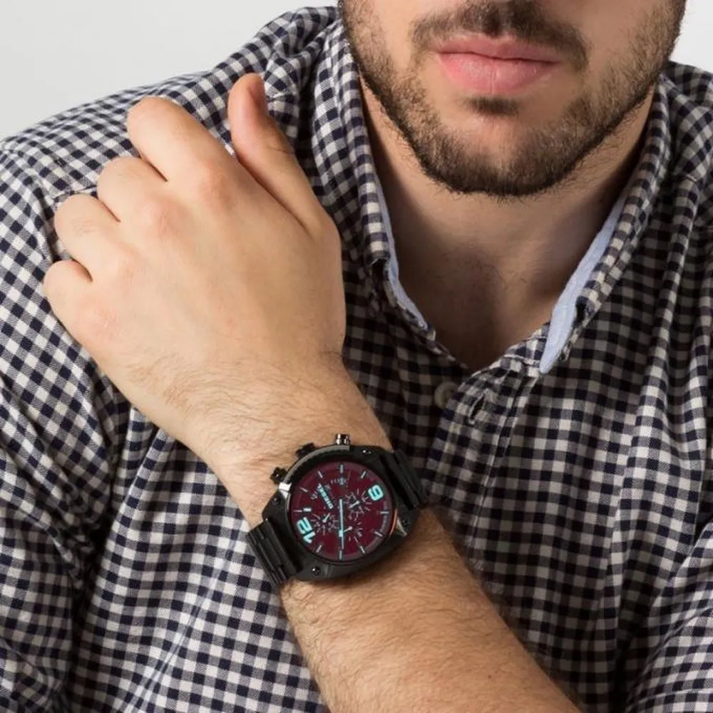 Diesel DZ4316 IP Black Overflow Chronograph Men's Watch sold by Watch & Watch product image thumbnail 3
