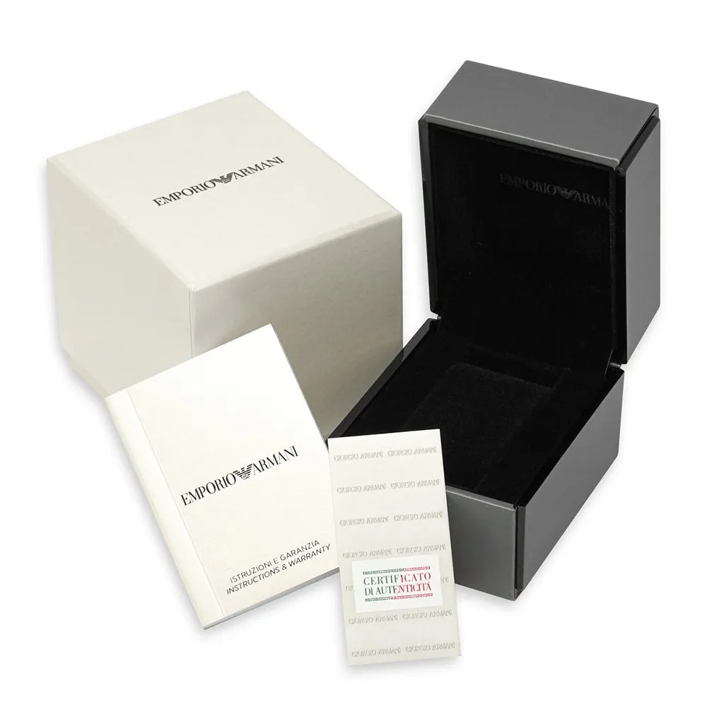 Emporio Armani AR0143 Classic Black Men's Watch sold by Watch & Watch product image thumbnail 5