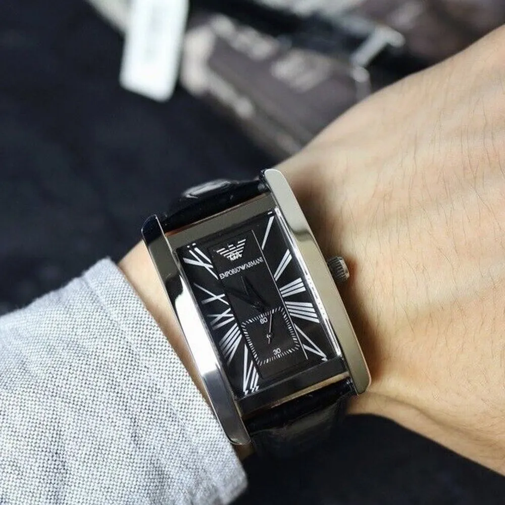 Emporio Armani AR0143 Classic Black Men's Watch sold by Watch & Watch product image thumbnail 2