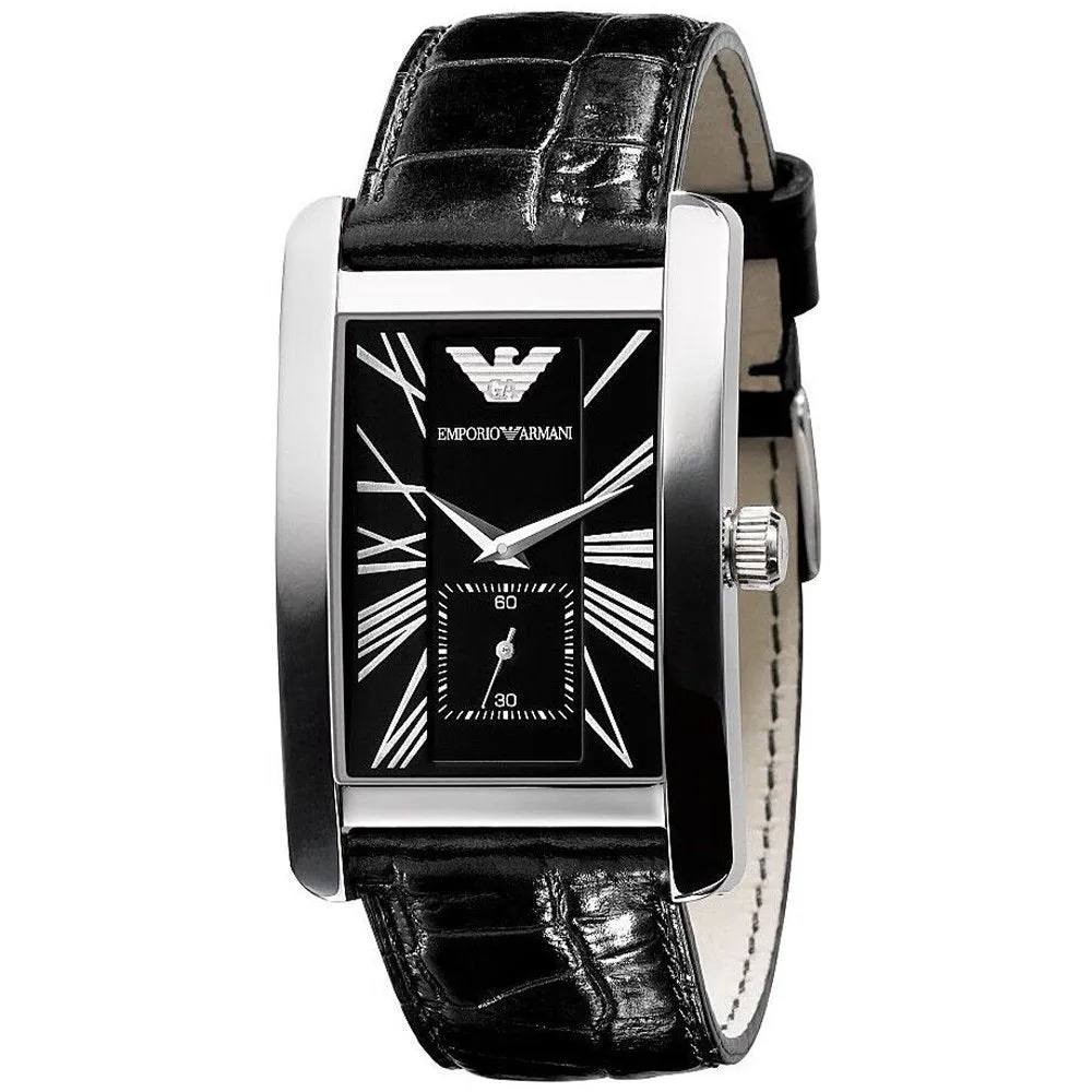 Emporio Armani AR0143 Classic Black Men's Watch sold by Watch & Watch