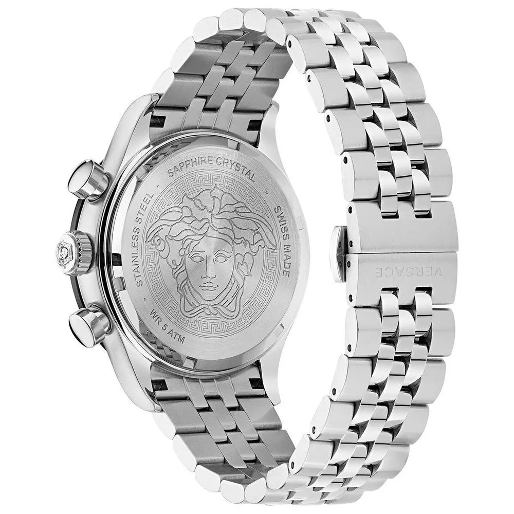 Versace VE2U00322 Hellenyium Silver Chronograph Men's Watch sold by Watch & Watch product image thumbnail 2