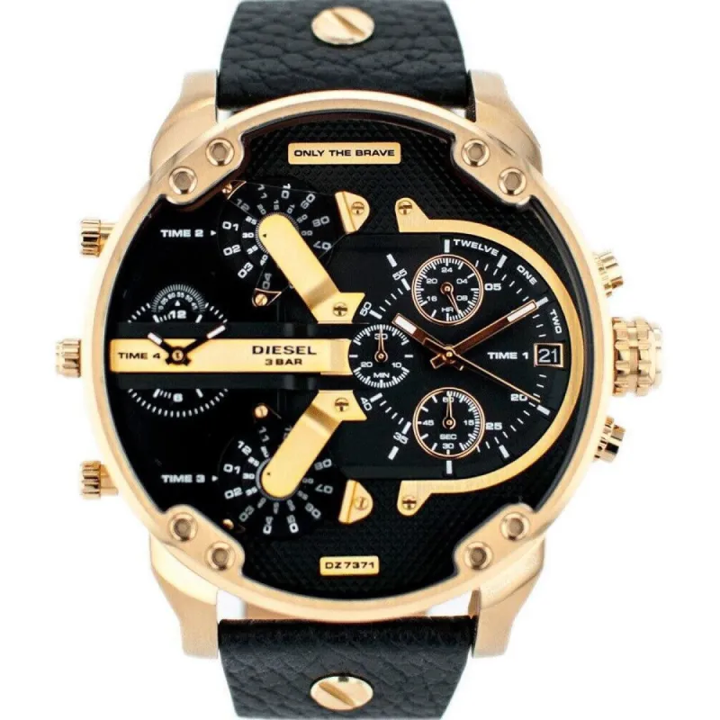 Diesel DZ7371 MR Daddy 2.0 Gold Case Men's Watch made by Diesel