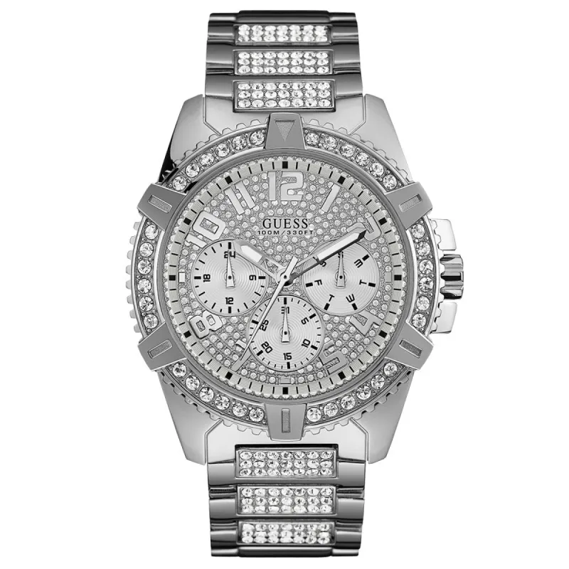 Guess W0799G1 Frontier Silver Men's Watch sold by Watch & Watch