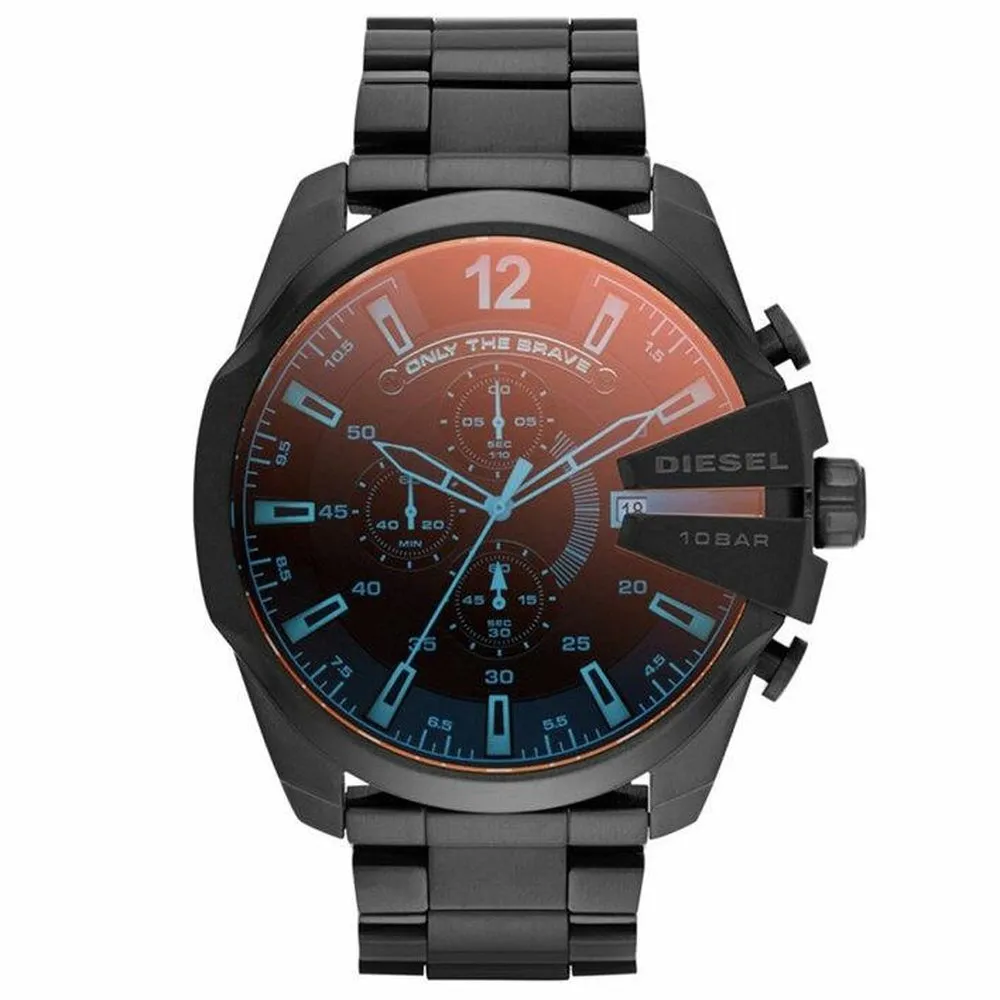 Diesel DZ4318 Mega Quartz Stainless Steel Men's Watch sold by Watch & Watch