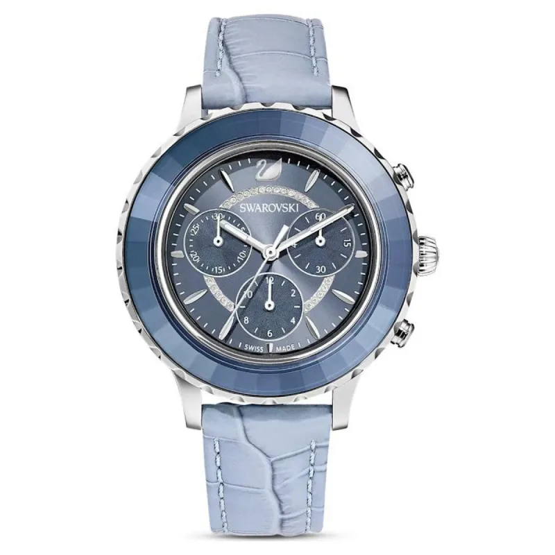 Swarovski 5580600 Octea Lux Leather Strap Chronograph Women's Watch sold by Watch & Watch