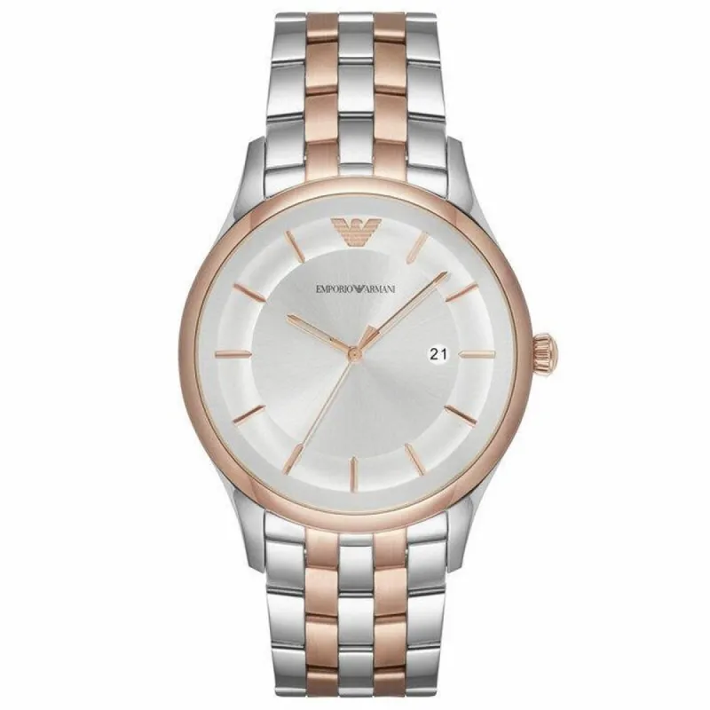 Emporio Armani AR11044 Lambda Silver Dial Men's Watch sold by Watch & Watch