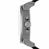 Diesel DZ7348 Mr. Daddy 2.0 Black Dial Black Leather Men's Watch sold by Watch & Watch