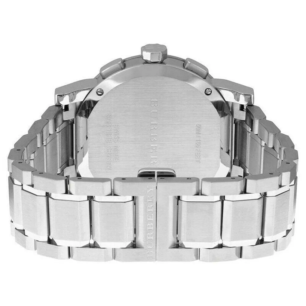 Burberry BU9351 Chronograph Black Dial Stainless Steel Men's Watch sold by Watch & Watch product image thumbnail 3