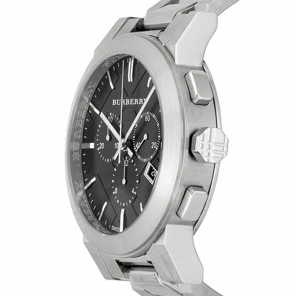 Burberry BU9351 Chronograph Black Dial Stainless Steel Men's Watch sold by Watch & Watch product image thumbnail 2
