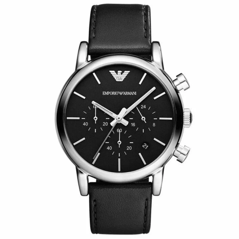 Emporio Armani AR1733 Classic Black Stainless Steel Men's Watch sold by Watch & Watch