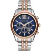 Michael Kors MK8412 Lexington Two Tone Blue sold by Watch & Watch