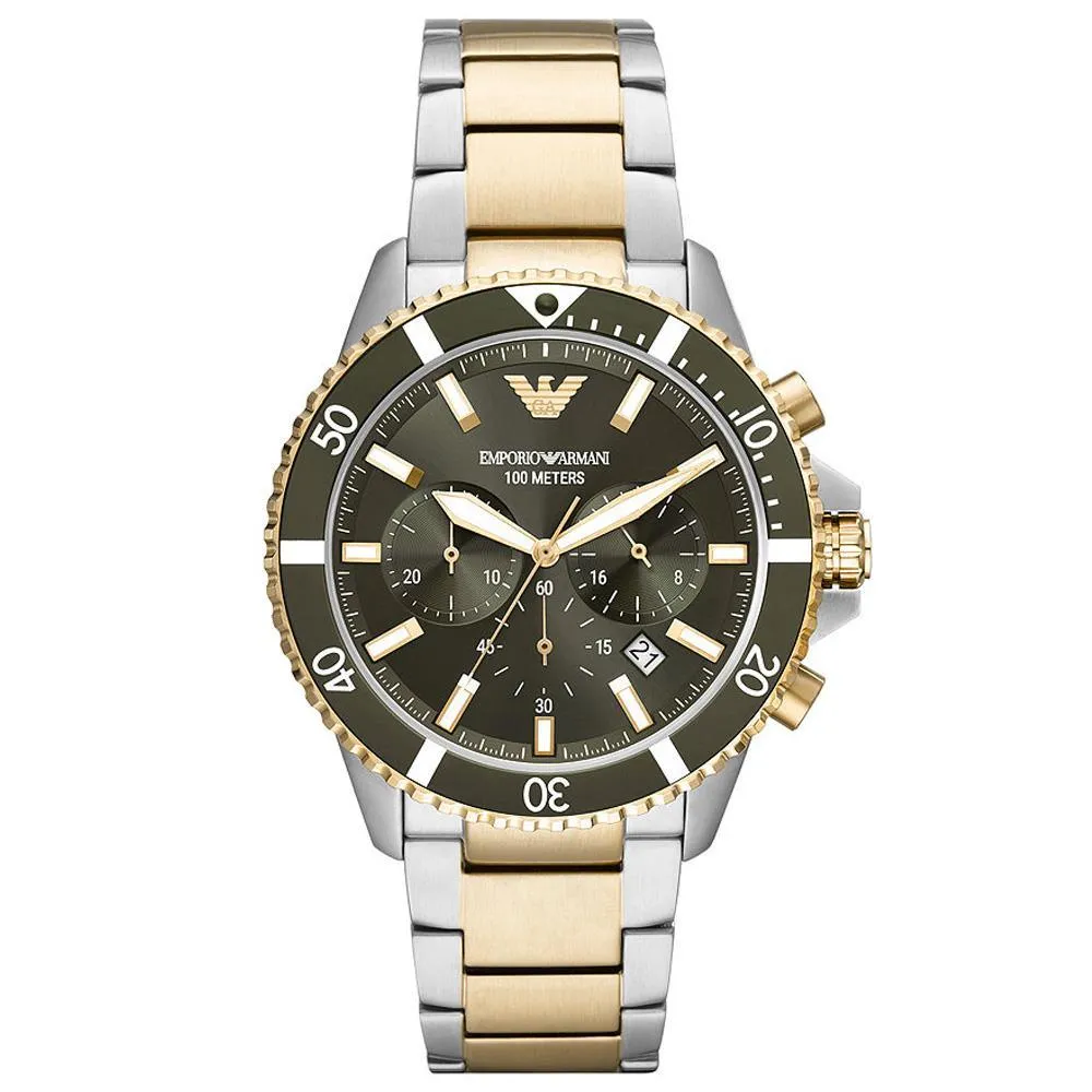 Emporio Armani AR11361 Diver Chronograph Men's Watch sold by Watch & Watch
