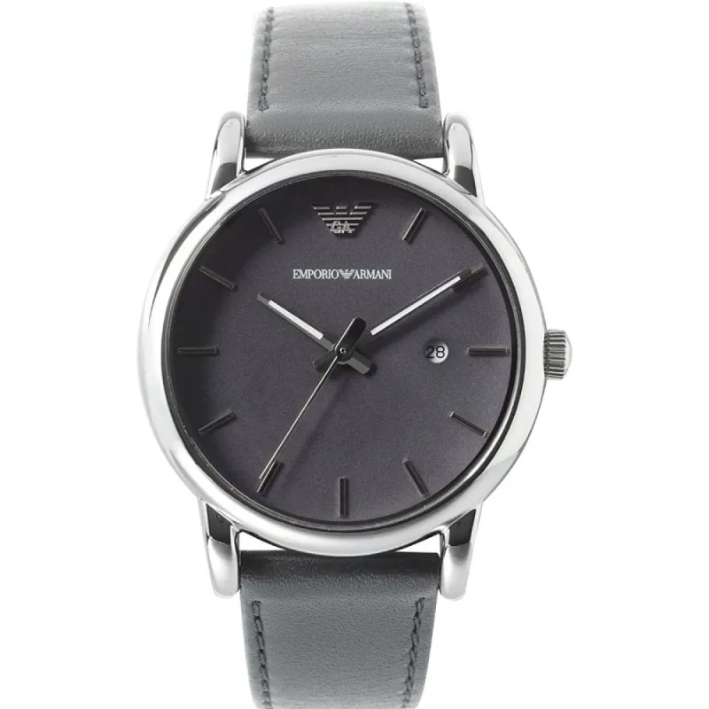 Emporio Armani AR1730 Classic Grey Stainless Steel Men's Watch sold by Watch & Watch