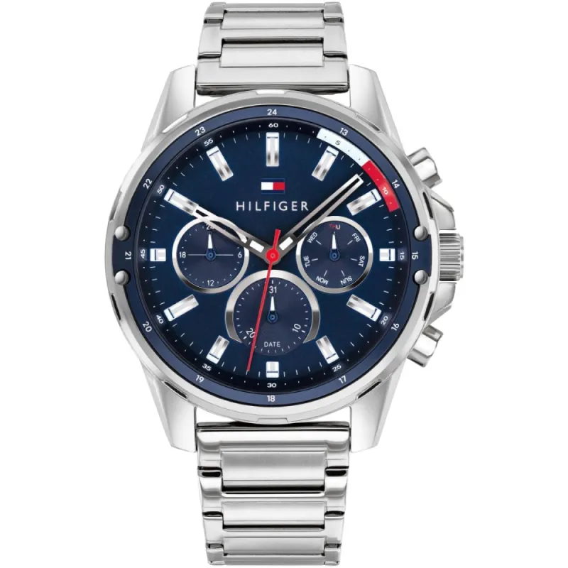 Tommy Hilfiger 1791788 Blue Dial Chronograph Men's Watch sold by Watch & Watch