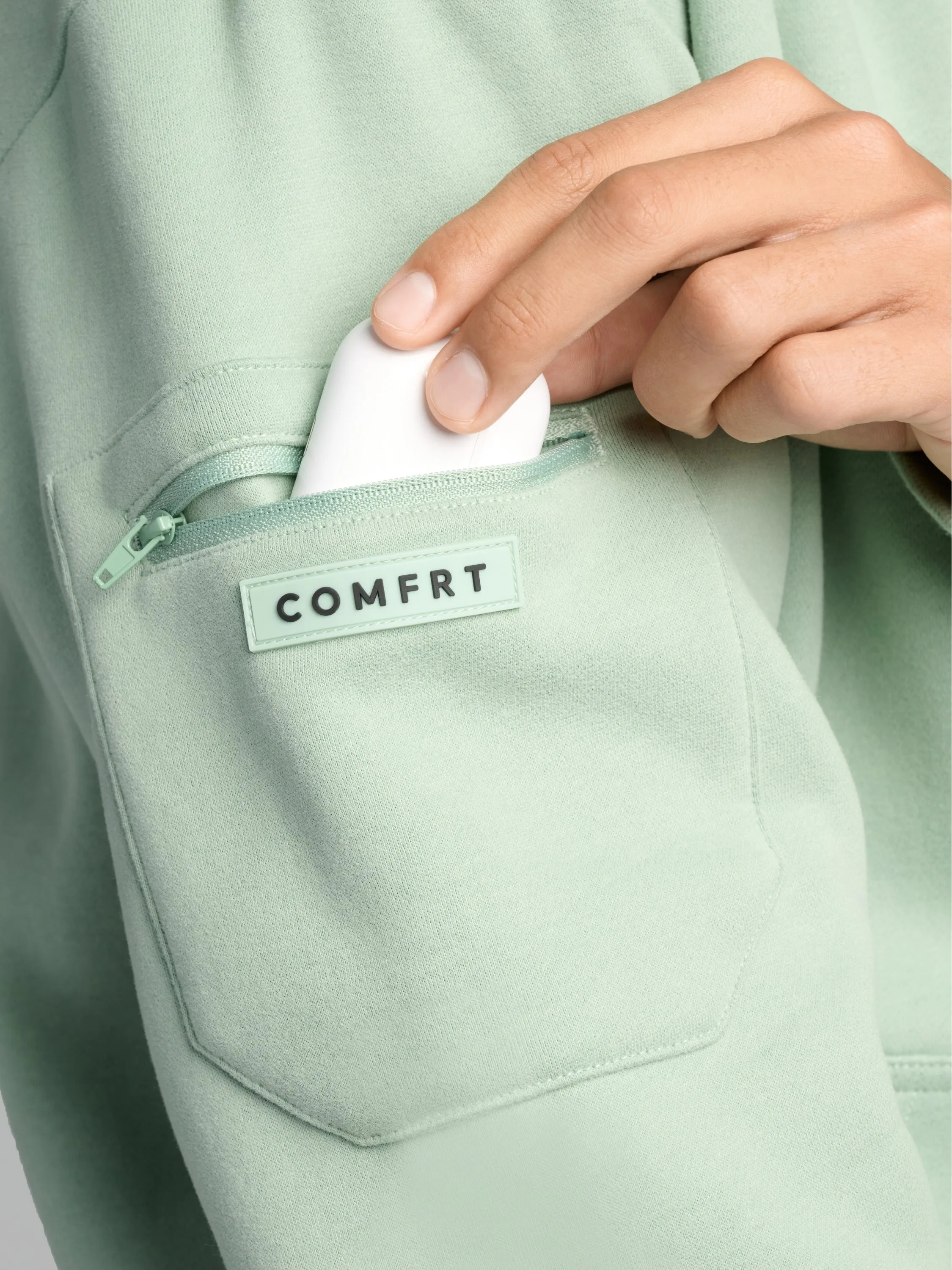 Airplane Mode Travel Zip Hoodie sold by Comfrt product image thumbnail 4