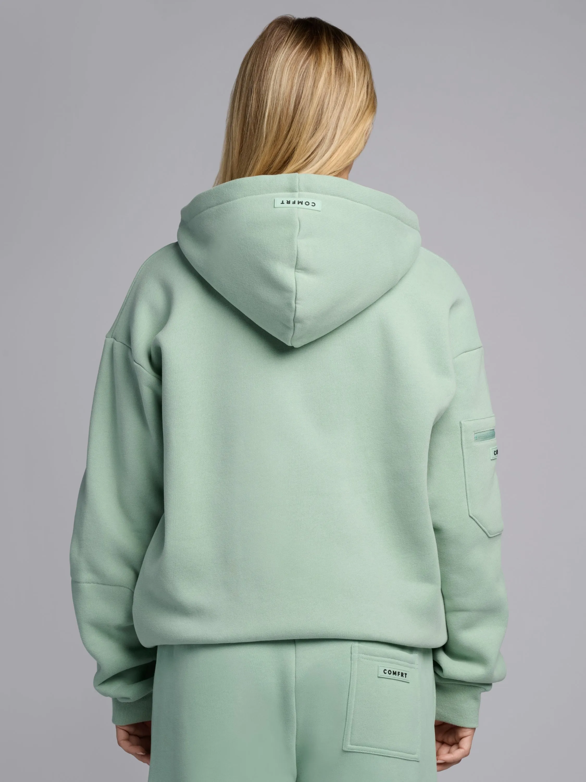 Airplane Mode Travel Zip Hoodie sold by Comfrt product image thumbnail 3