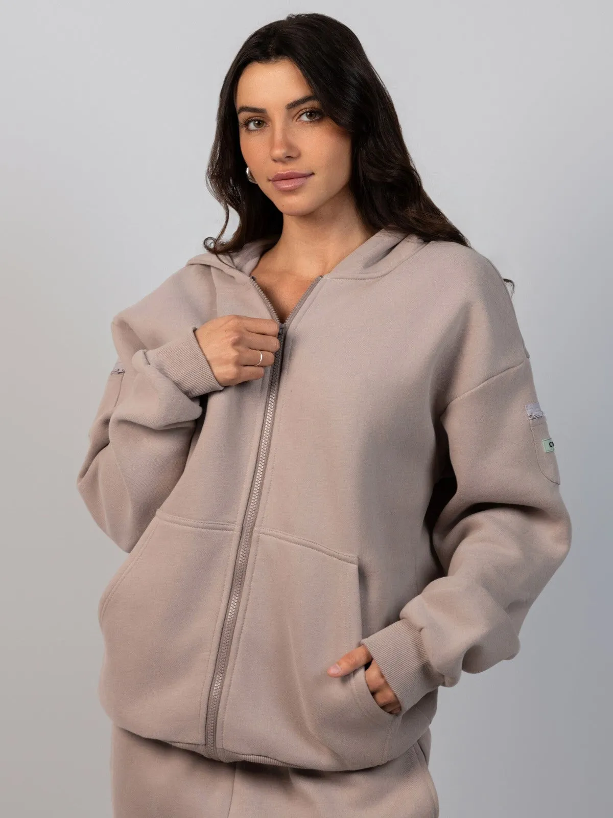 Travel Essentials Zip Hoodie - Pre-Order sold by Comfrt