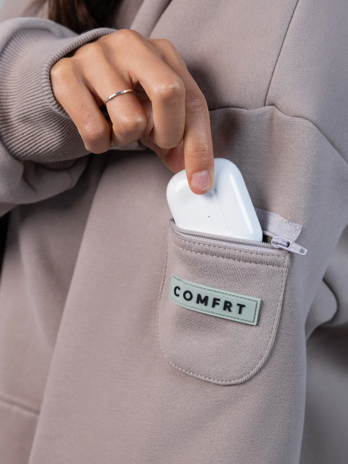 Travel Essentials Zip Hoodie - Pre-Order sold by Comfrt product image thumbnail 3
