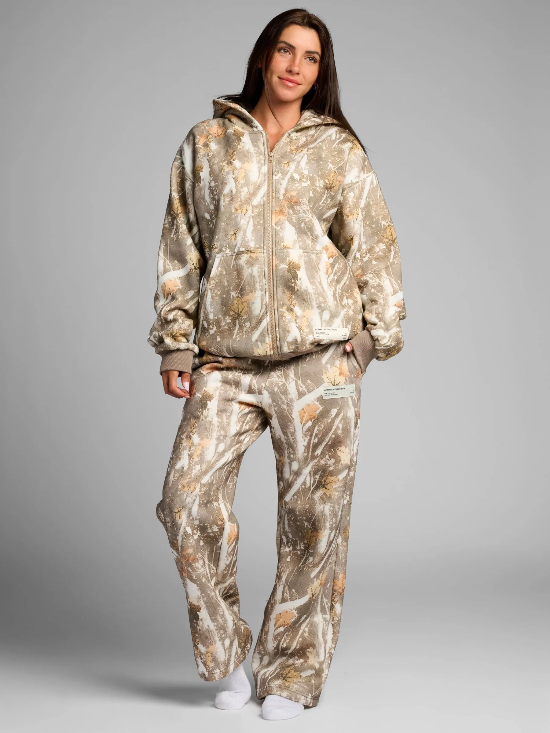 Camo Straight Leg Sweatpants - Pre Order sold by Comfrt product image thumbnail 2